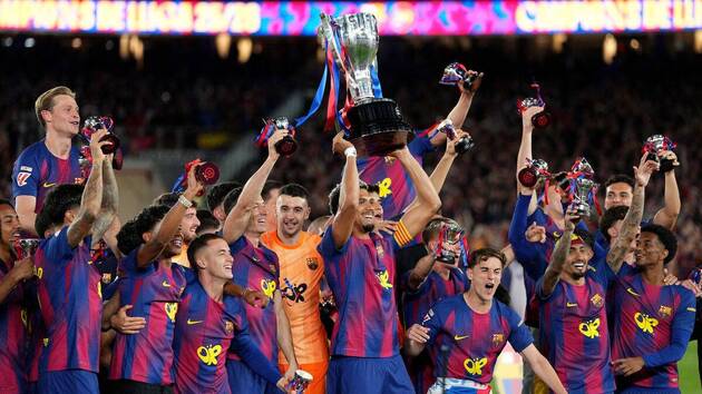 FC Barcelone champion d'Espagne