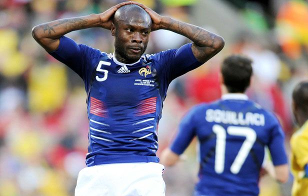 William Gallas fait un doigt d'honneur