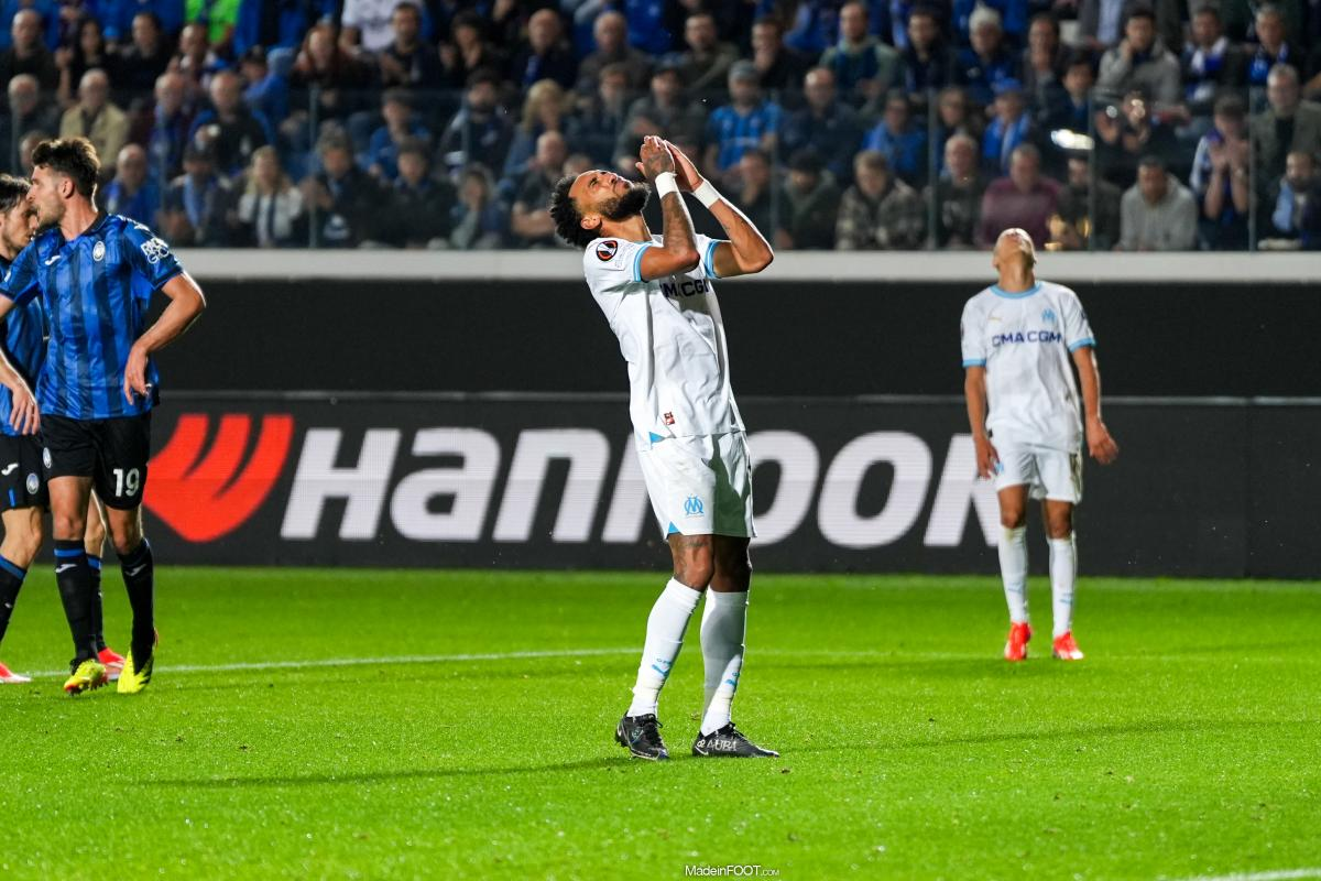 Défaite de Marseille 3-0 face à l'Atalanta