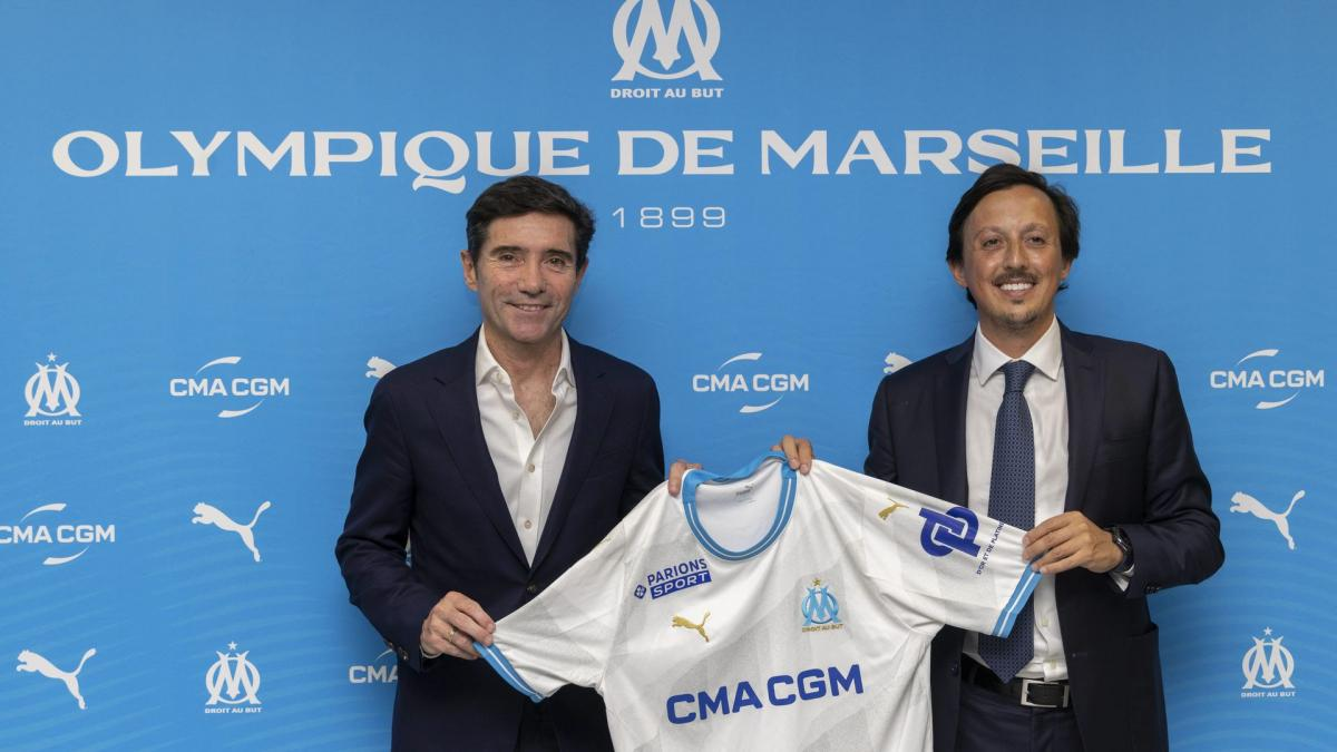 Arrivée de Marcelino à l'Olympique de Marseille