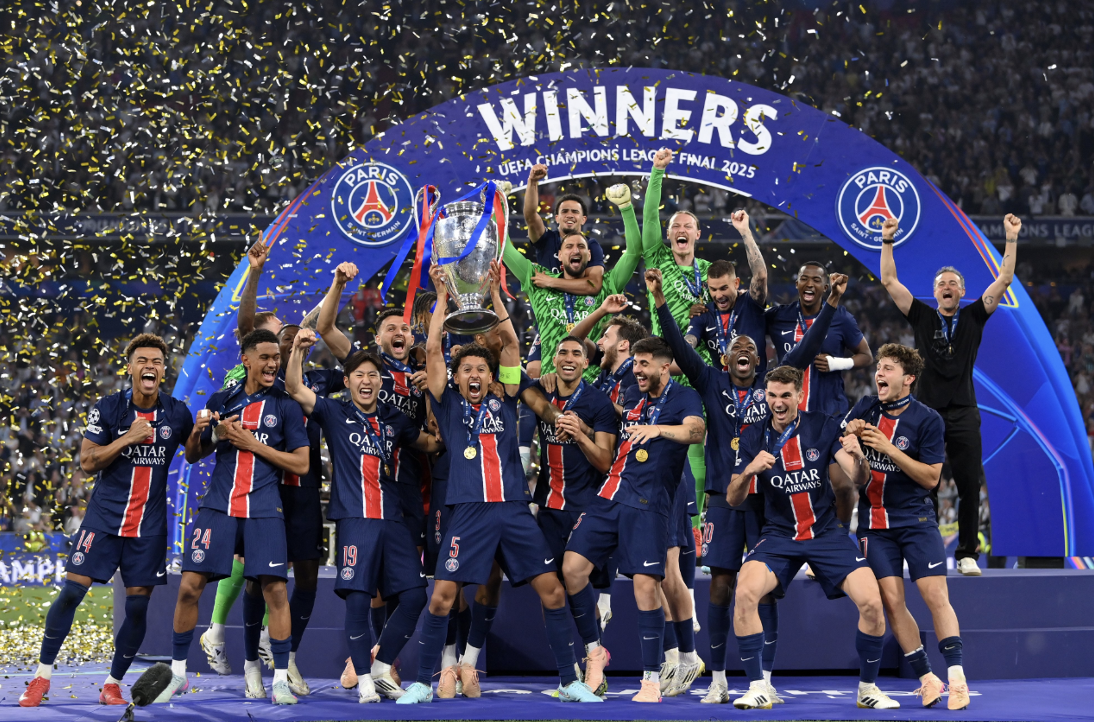 (Victoire du PSG en Ligue des Champions 2025-2026 Photo : X / PSG)